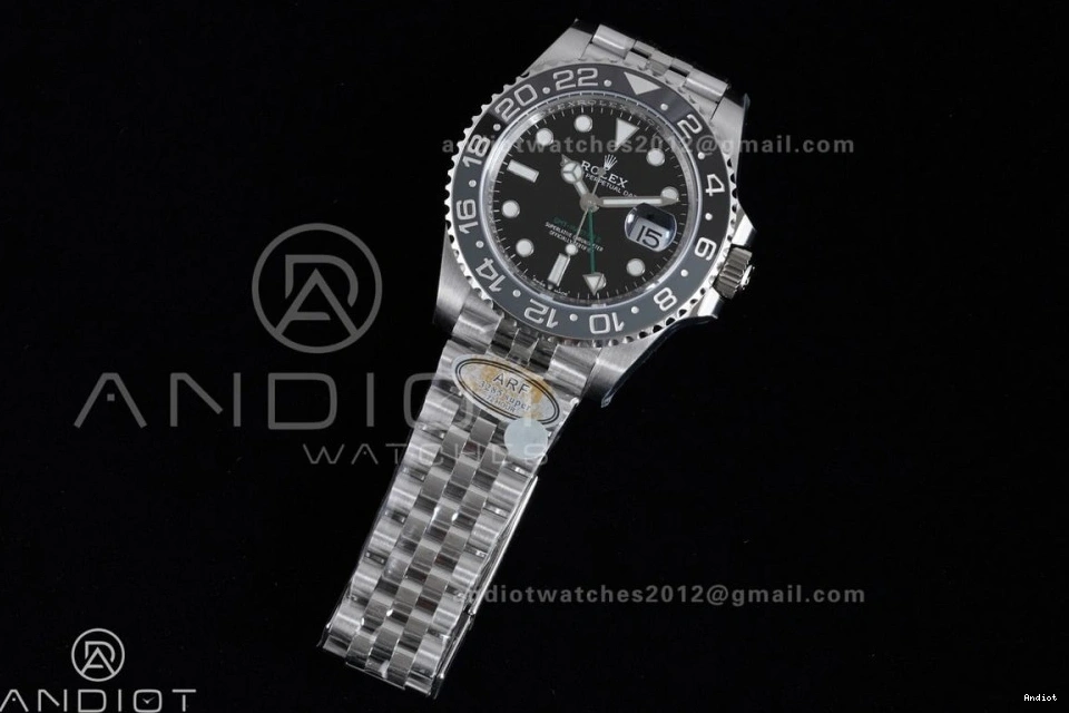 GRNR ARF Jubilee Edition New 126710 Ceramic Best Black Bracelet Bruce on GMT-Master 1:1 SH3285 Wayne V2 904L II Gray 1116